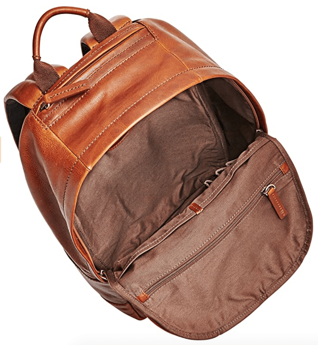 women's travel leather backpack
